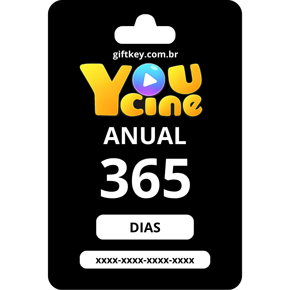 Gift Card YouCine Anual 2 Telas